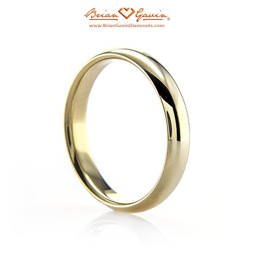 Half Round Band - Size - 9.75 - 14K Yellow Gold