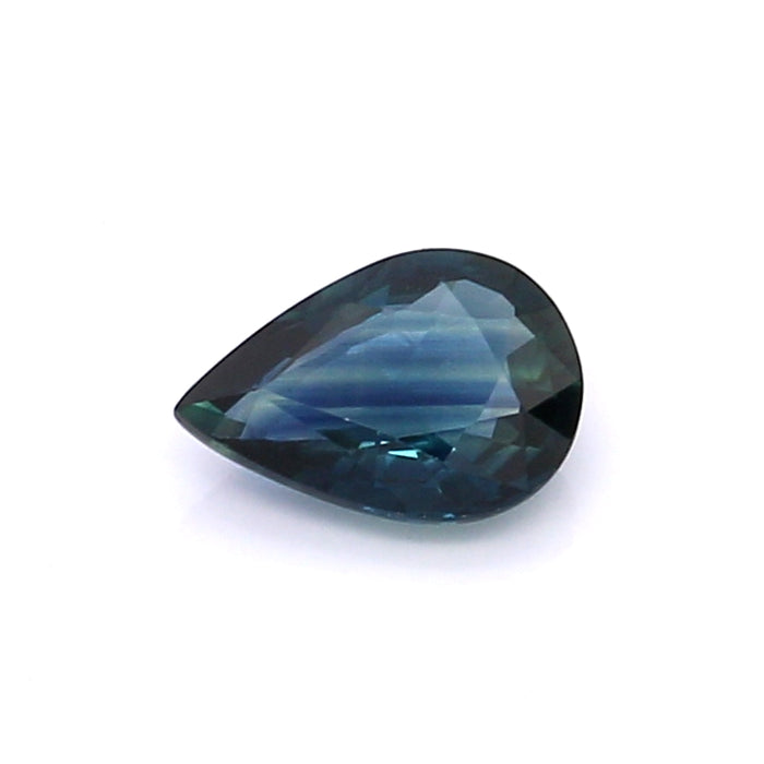 0.72 EC1 Pear-shaped Greenish Blue Sapphire