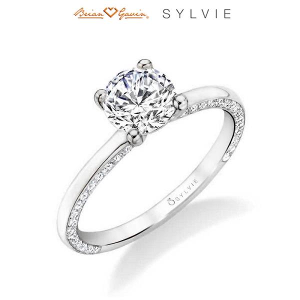 14K White Gold