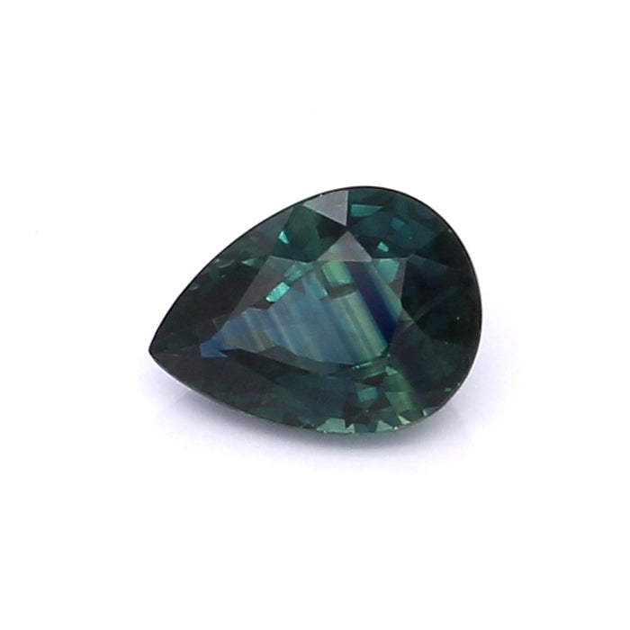 0.96 EC1 Pear-shaped Greenish Blue Sapphire