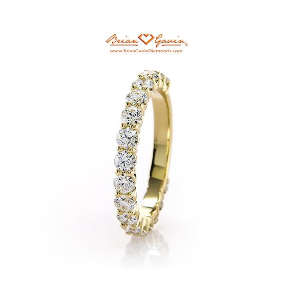 The Dream 3/4 Eternity - Size: 4.5 - 18k Yellow Gold