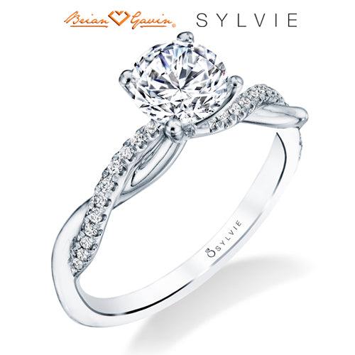 14K White Gold
