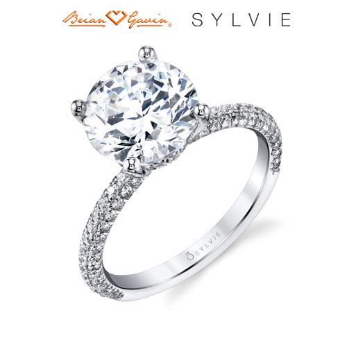 14K White Gold