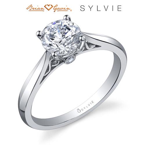 14K White Gold