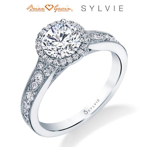 14K White Gold
