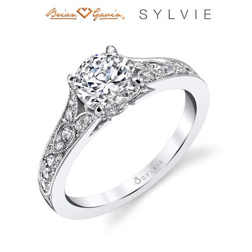 14K White Gold