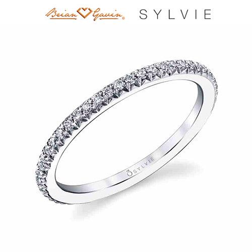 18K White Gold