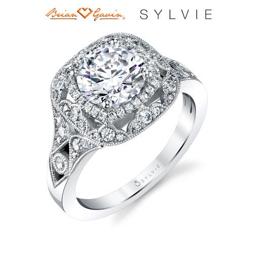 14K White Gold