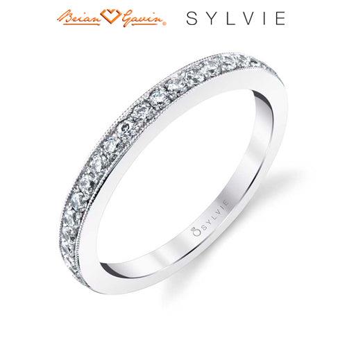 18K White Gold