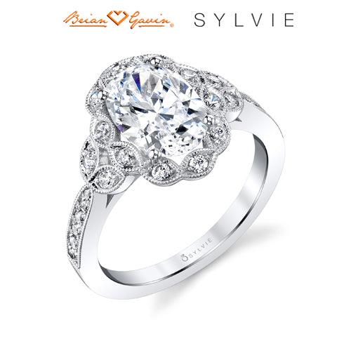 14K White Gold