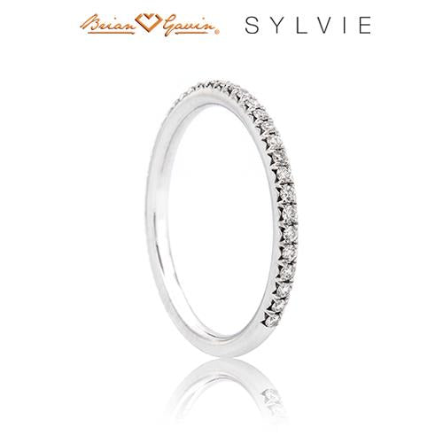 18K White Gold