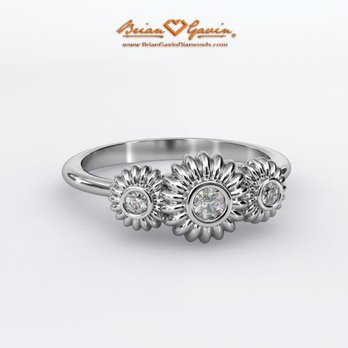 14K White Gold