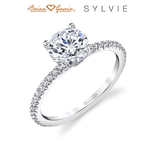 14K White Gold