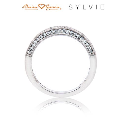 18K White Gold