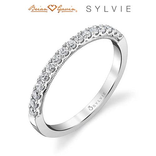 18K White Gold