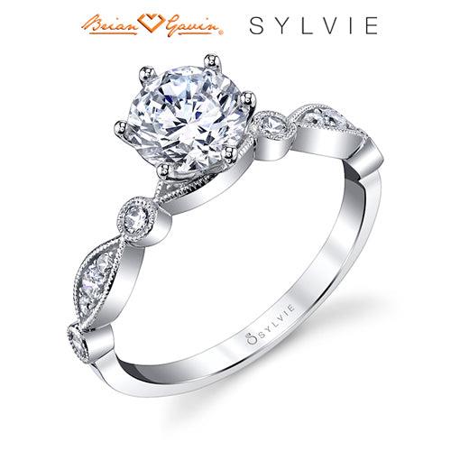 14K White Gold
