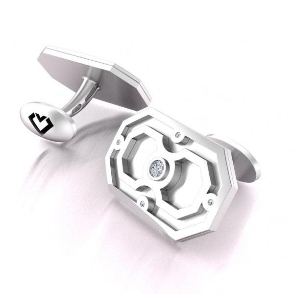 14K White Gold