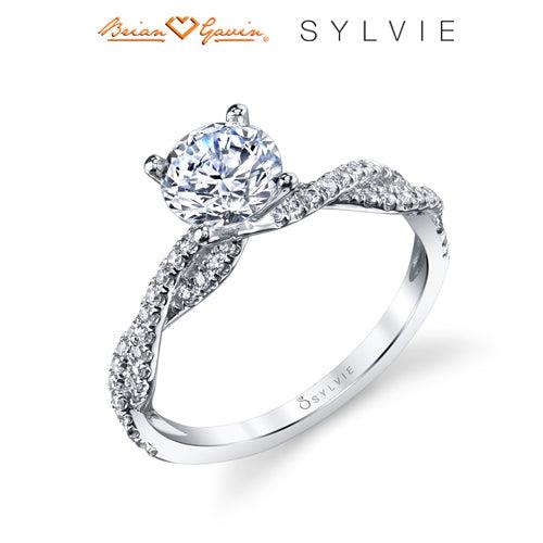 14K White Gold