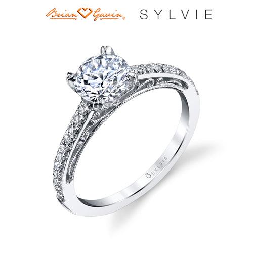 14K White Gold