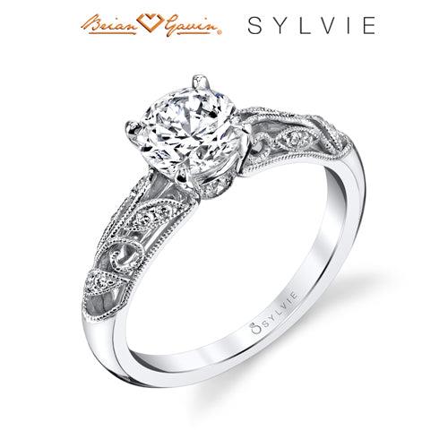 14K White Gold