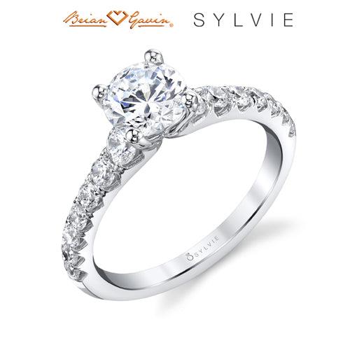 14K White Gold