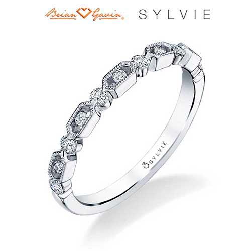 18K White Gold