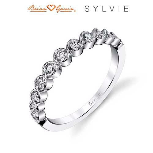 18K White Gold