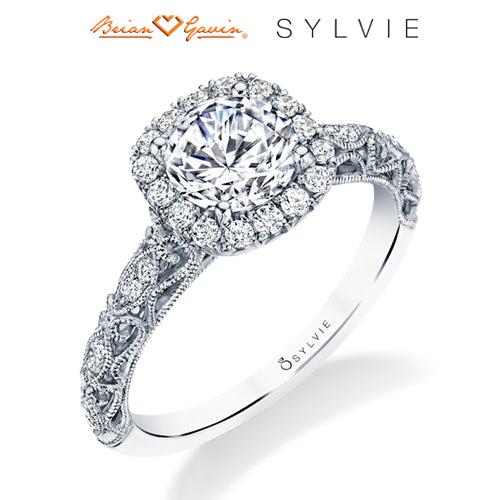 14K White Gold