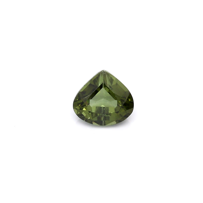 0.91 EC2 Pear-shaped Yellowish Green Tourmaline