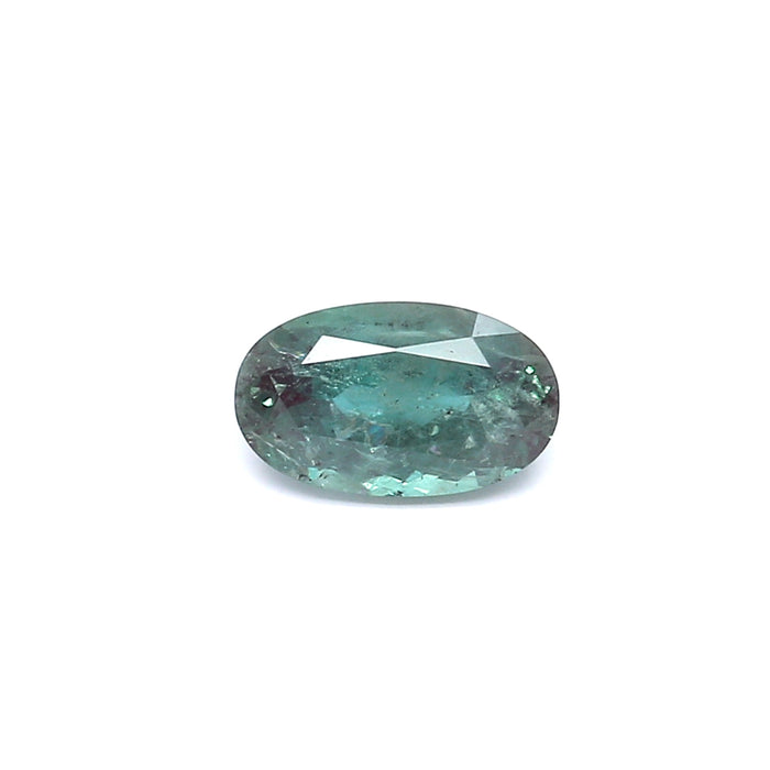 0.99 VI2 Oval Bluish green / Purple Alexandrite