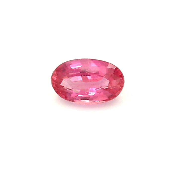 0.32 VI1 Oval Orangy Pink Fancy sapphire