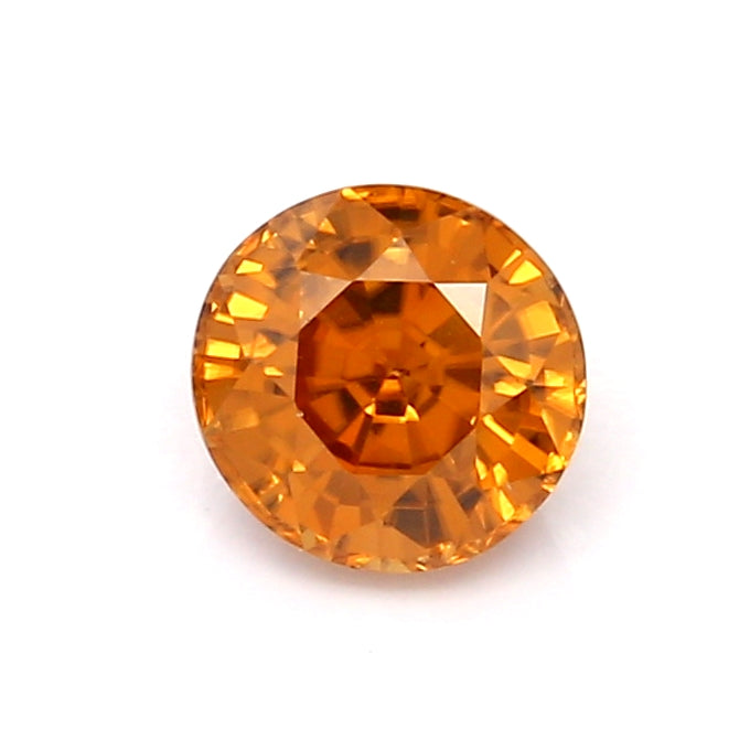 1.47 EC1 Round Orange Zircon