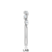 14K White Gold