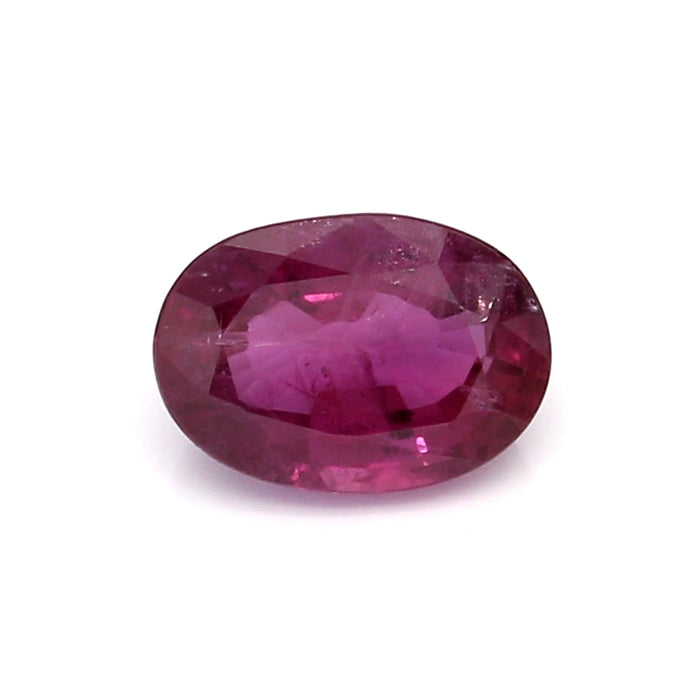 1.57 EC1 Oval Purplish Red Ruby