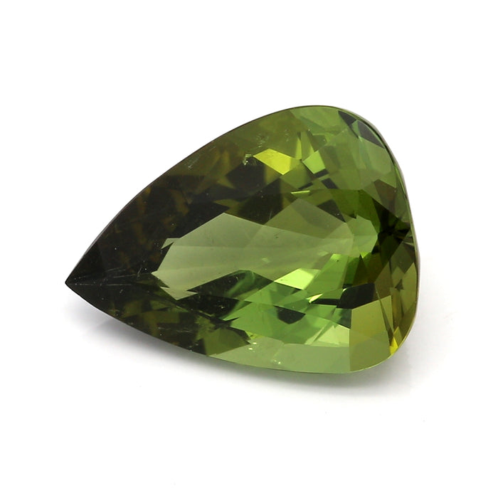 8.55 EC2 Pear-shaped Yellowish Green Tourmaline