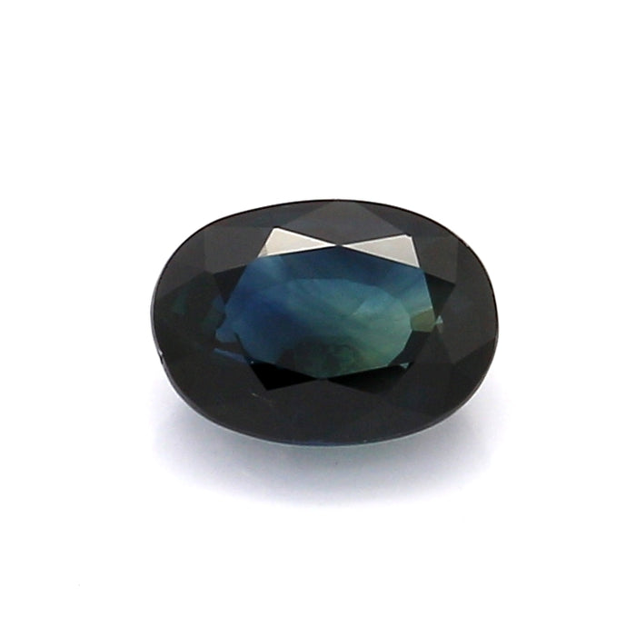 1.23 EC2 Oval Greenish Blue Sapphire