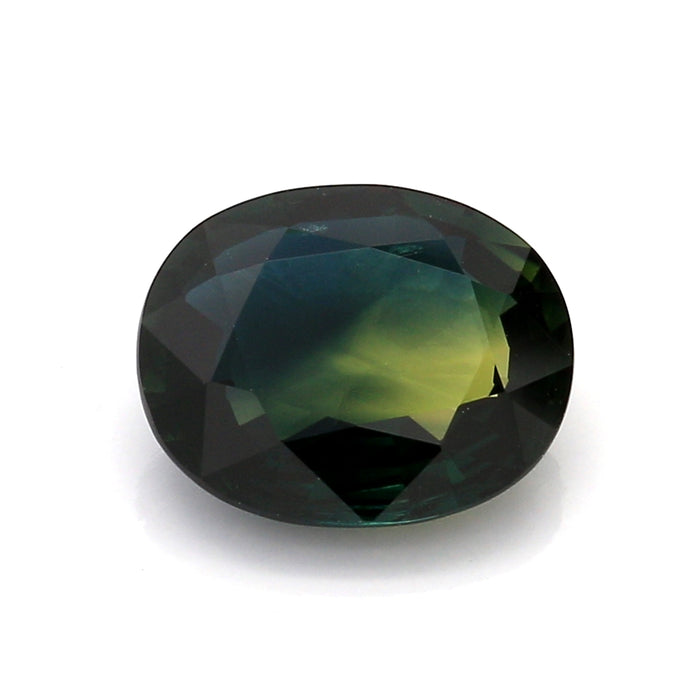 3.64 EC1 Oval Yellowish Green Fancy sapphire