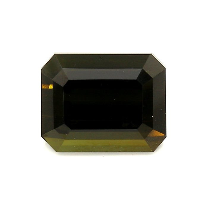 3.95 EC1 Octagon Yellowish Green Tourmaline