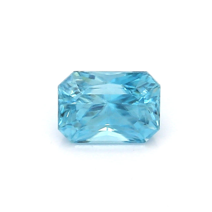 1.25 EC1 Octagon Blue Zircon