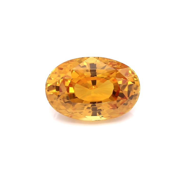 6.08 EC1 Oval Orangy Yellow Fancy sapphire