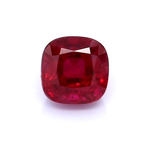 0.92 VI1 Cushion Red Ruby