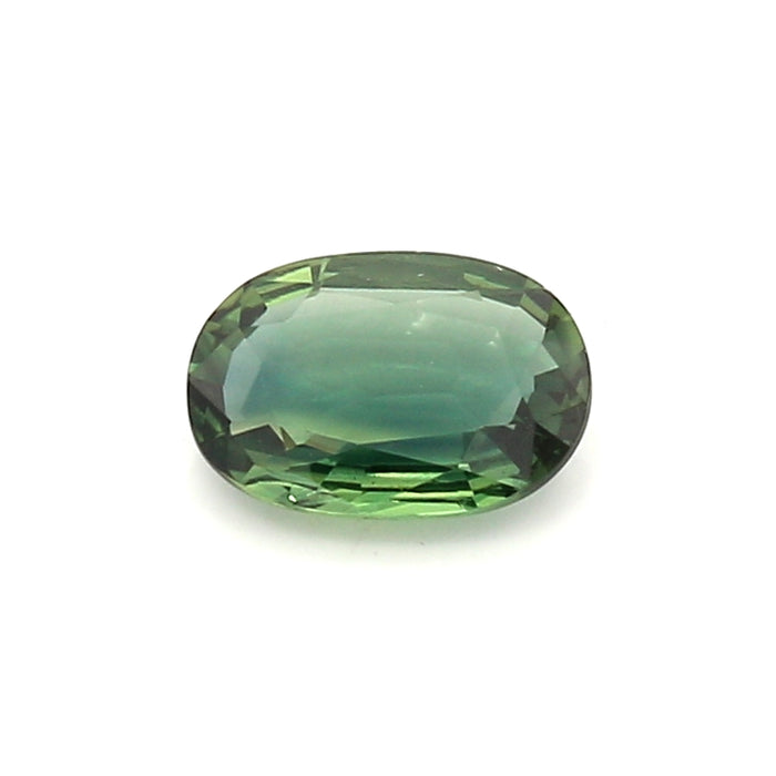 0.8 EC1 Oval Bluish green Fancy sapphire