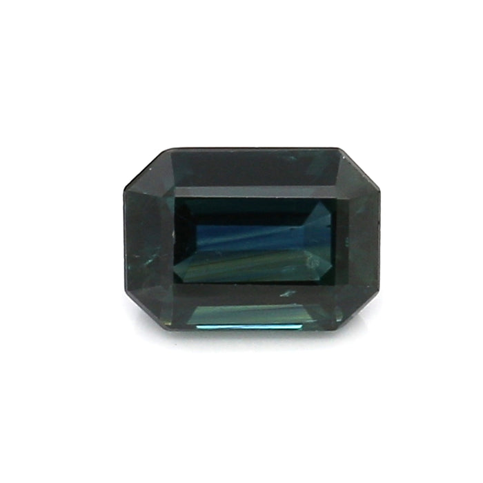 1.27 VI1 Octagon Greenish Blue Sapphire