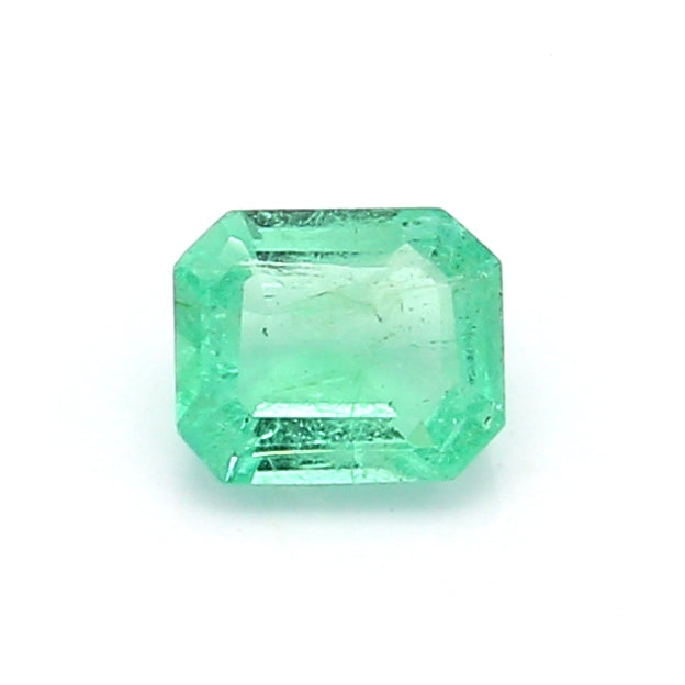 0.48 VI1 Octagon Green Emerald