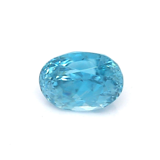 1.23 EC2 Oval Blue Zircon