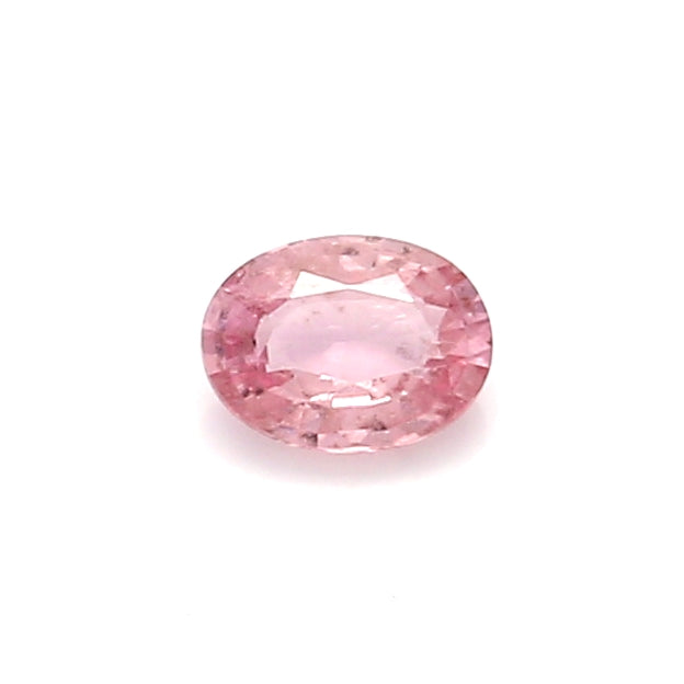 0.3 VI2 Oval Orangy Pink Fancy sapphire