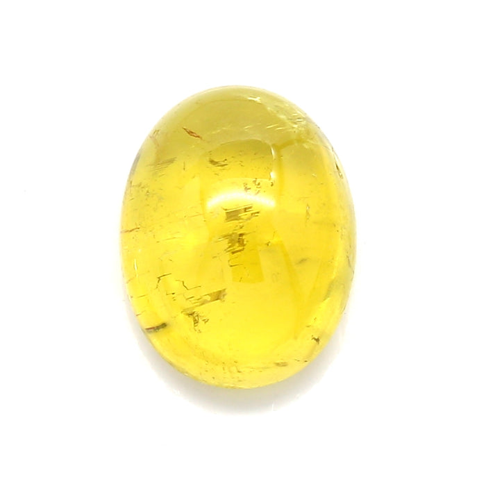 4.09 VI1 Oval Greenish Yellow Tourmaline