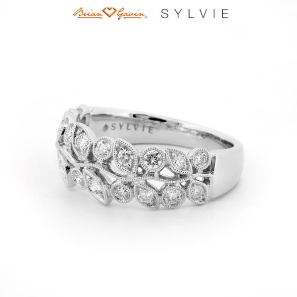 18K White Gold