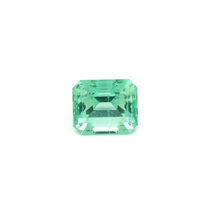 1.26 EC2 Octagon Yellowish Green Emerald