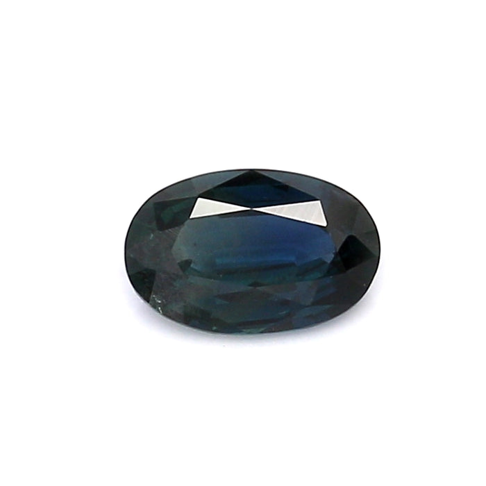 0.66 VI1 Oval Greenish Blue Sapphire